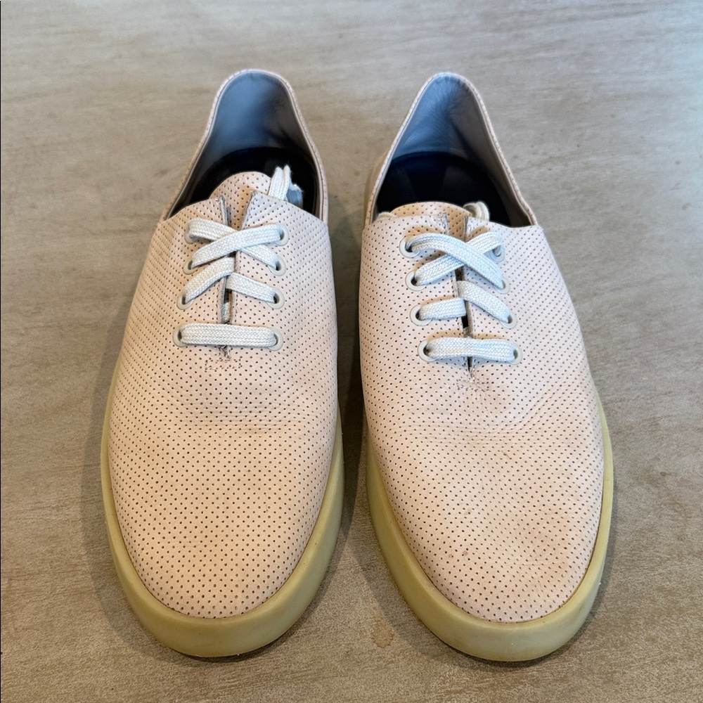 Fear of God Cream and Tan Sneakers
